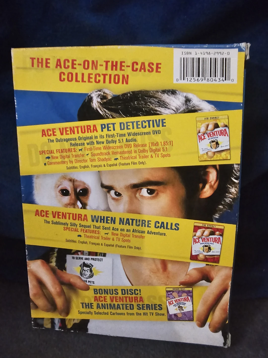 Ace Ventura Pet Detective Collection - 3 DVD Set - photo 2