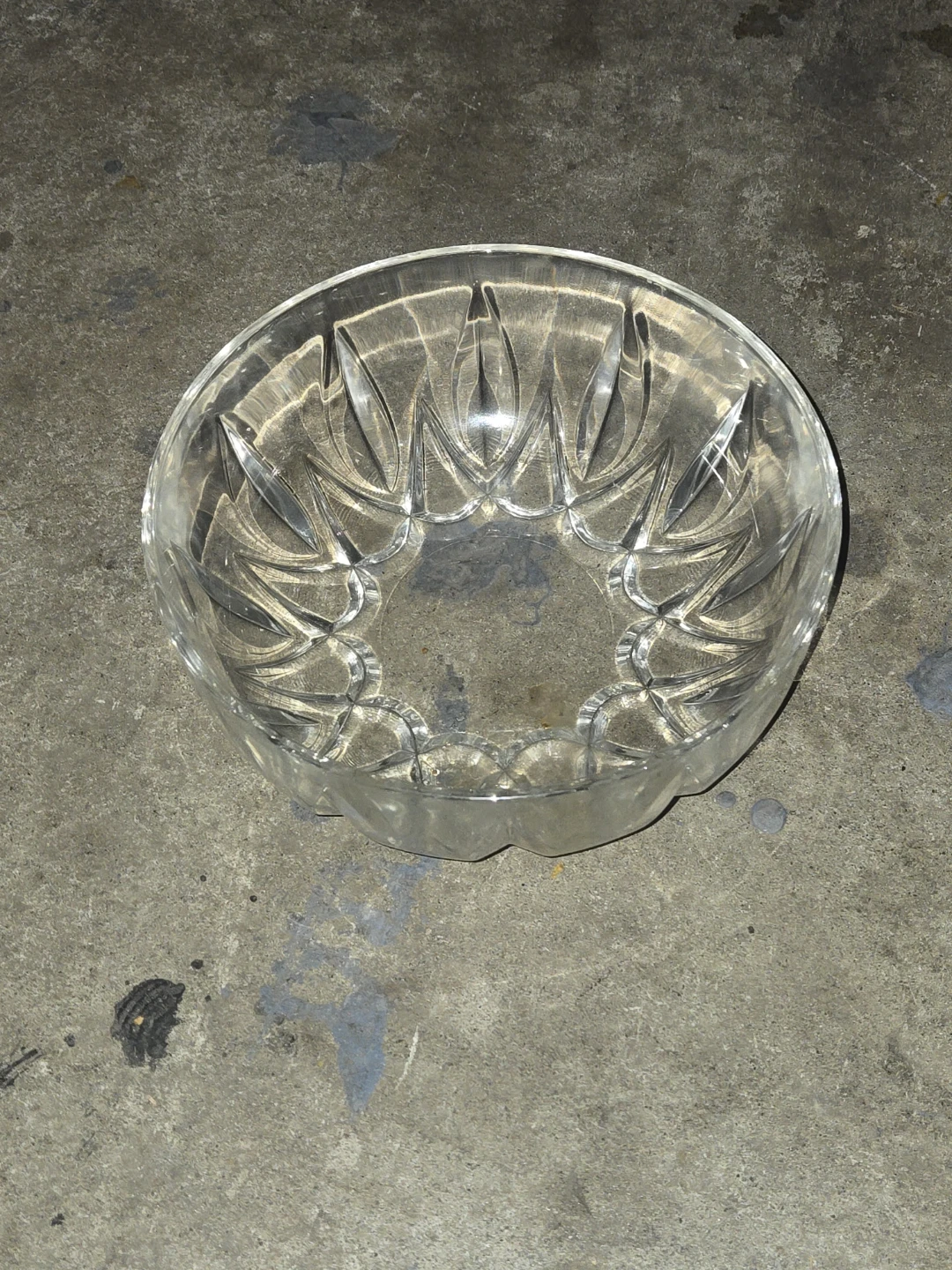 Glass serving bowl - photo 2