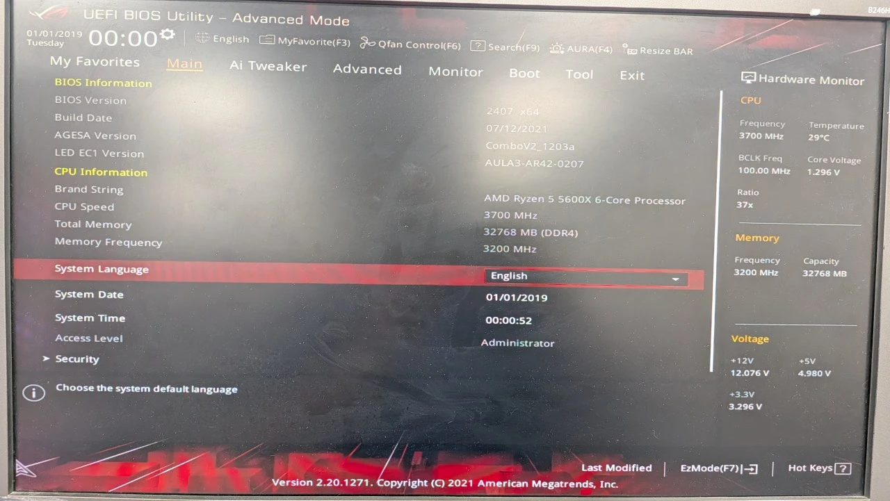 Gaming PC with 24 inch gaming monitor 240hz - photo 2