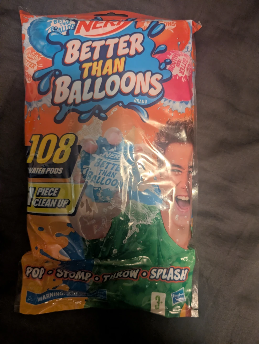 Brand new 108 water balloon pods $3 ea pk or 2 pks for $5