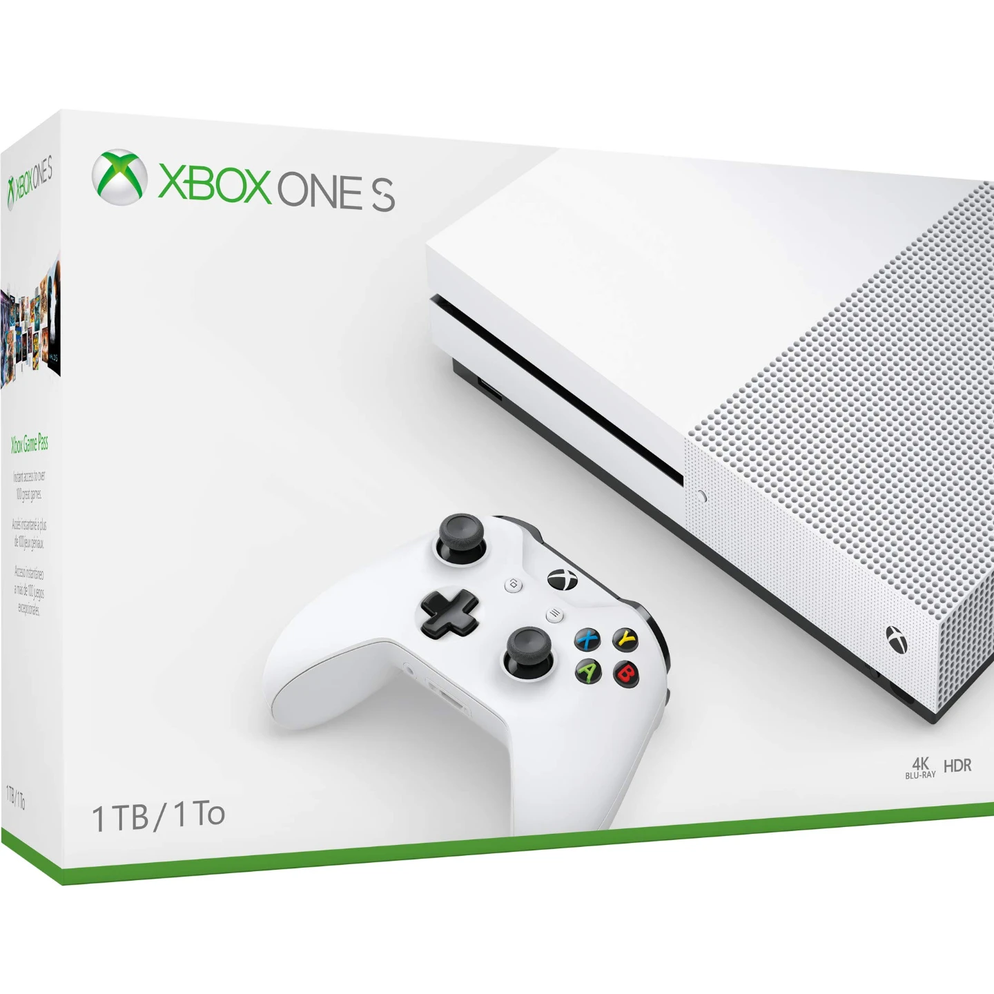 Xbox One S 1TB Console with Controller