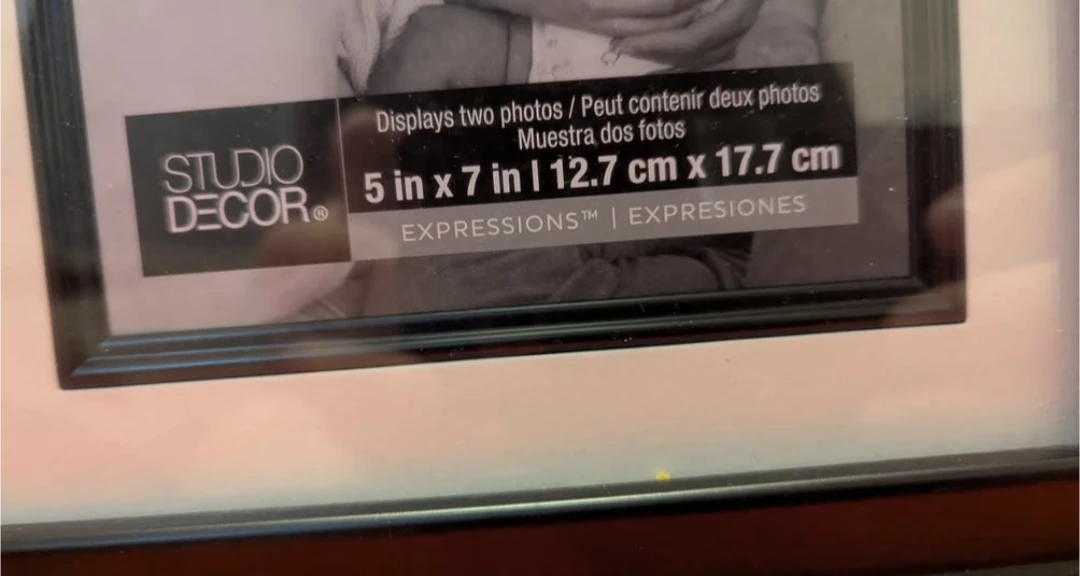 Studio Decor Double Photo Frame - photo 3