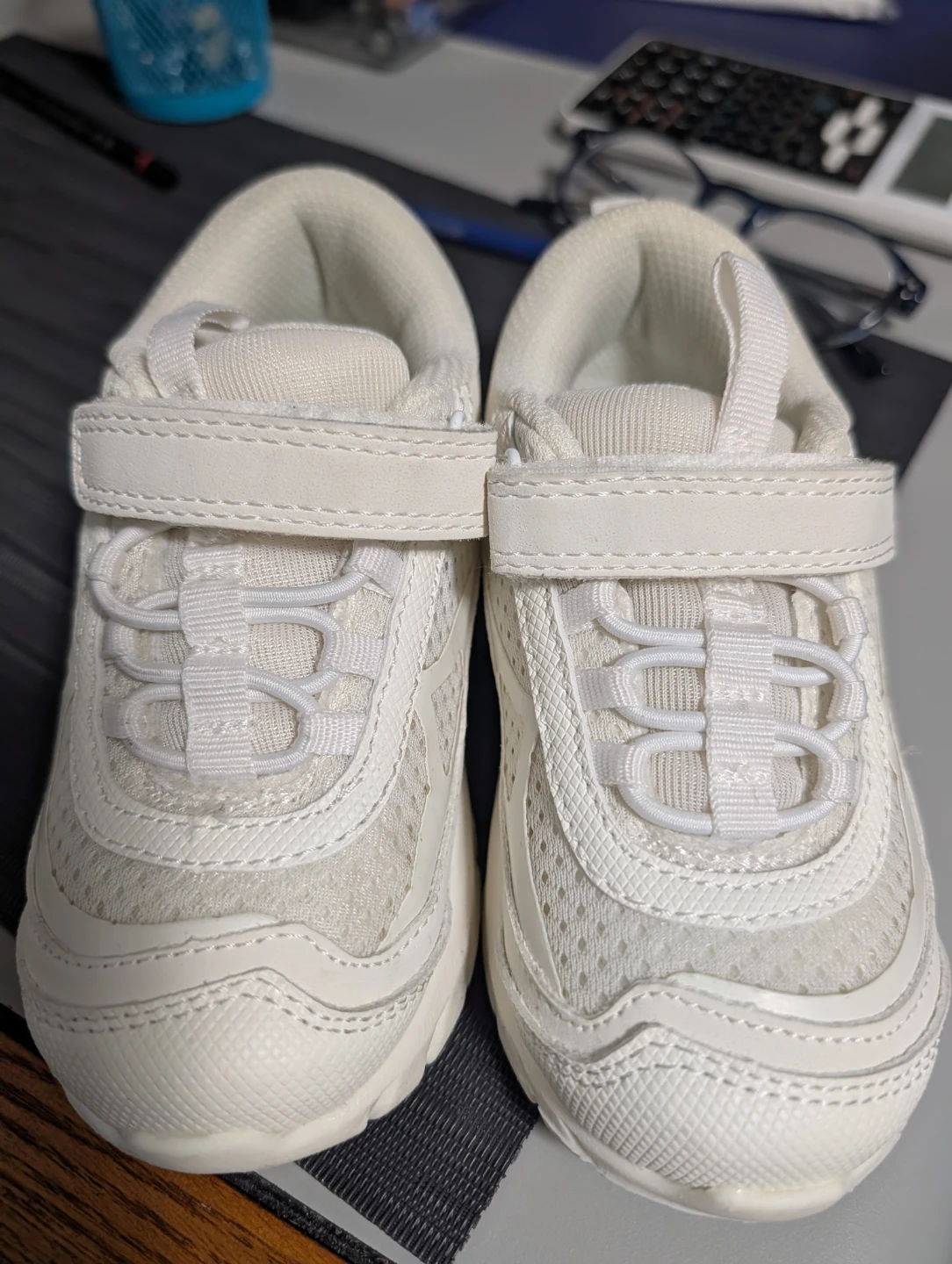 Kids White & Green Sneakers - photo 5