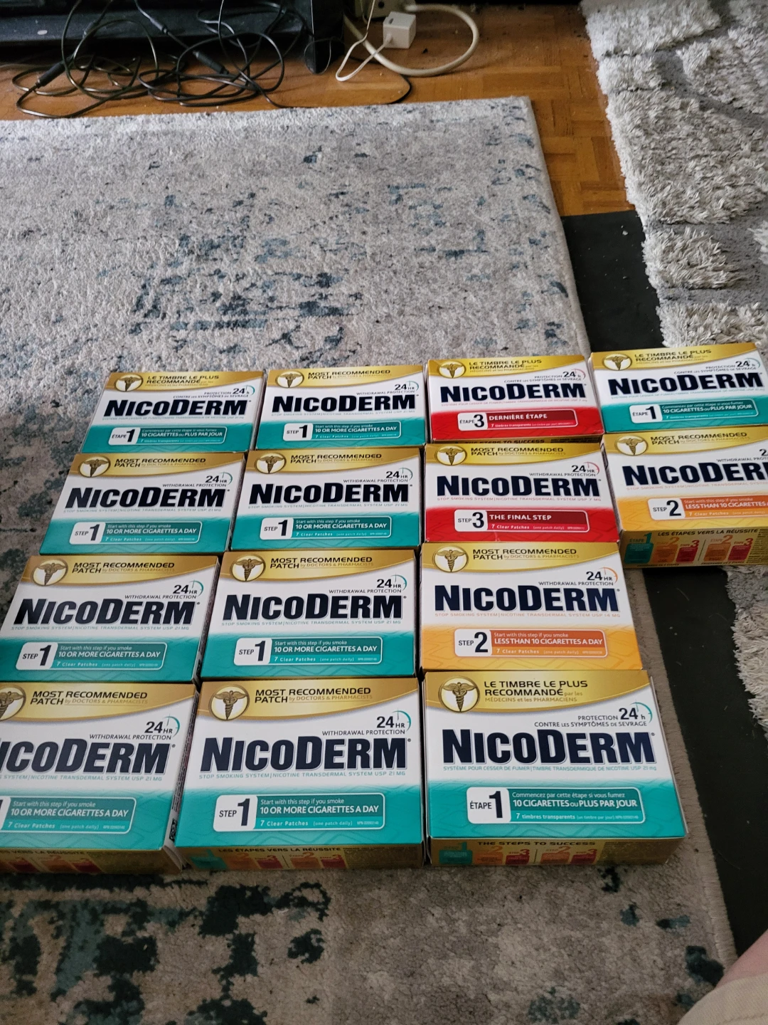 NICODERM Nicotine Transdermal System Patches - Steps 1, 2, & 3 - photo 2