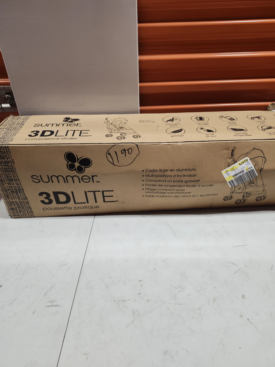 NEW Summer Infant 3D Lite Convenience Baby Stroller - photo 2
