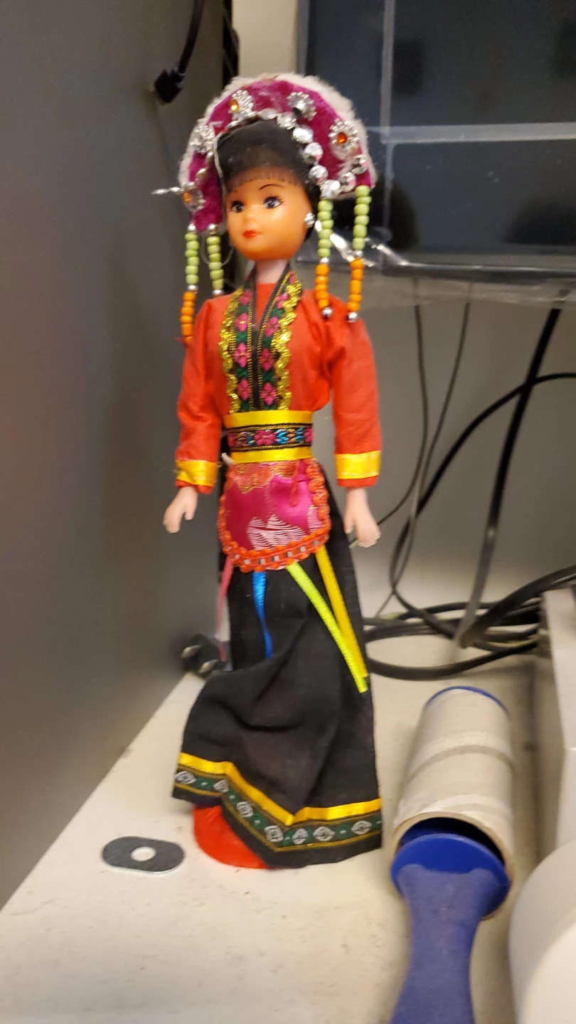 Decorative Doll in Traditional Outfit ⚽