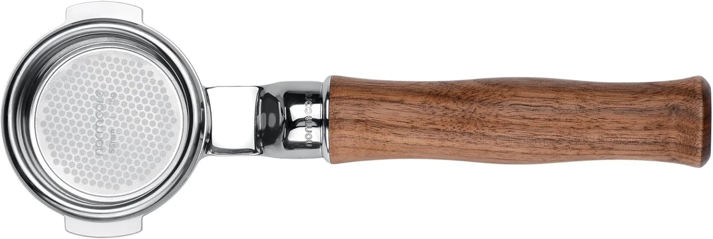 Normcore 58mm Naked Portafilter with Walnut Handle - photo 4