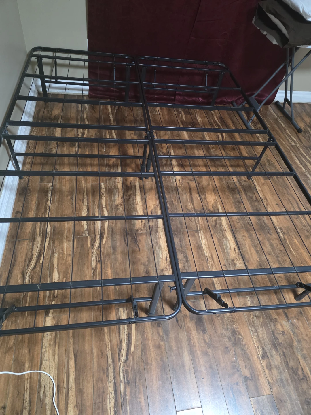 Black Metal Bed Frame - photo 2