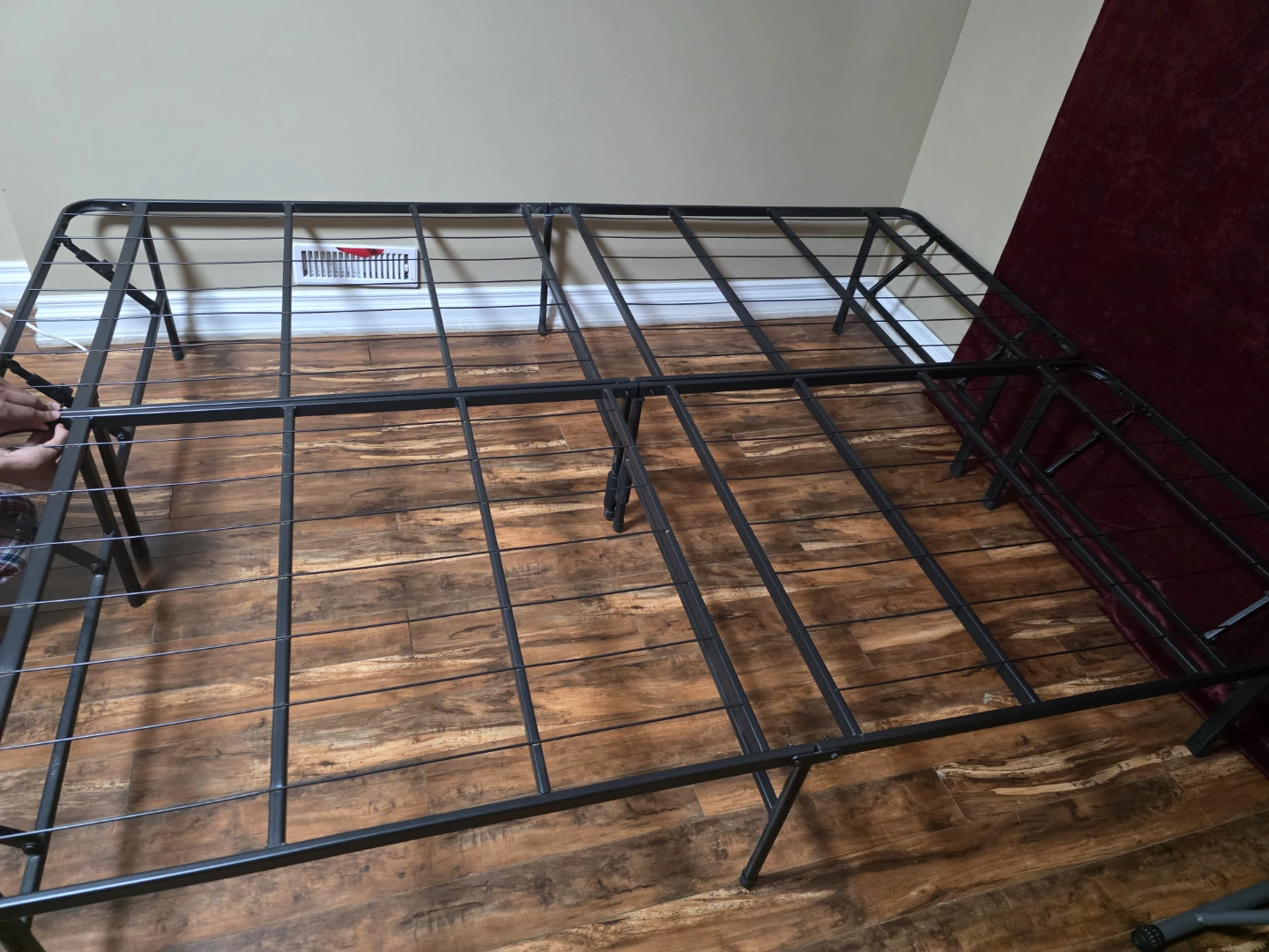 Black Metal Bed Frame - photo 3