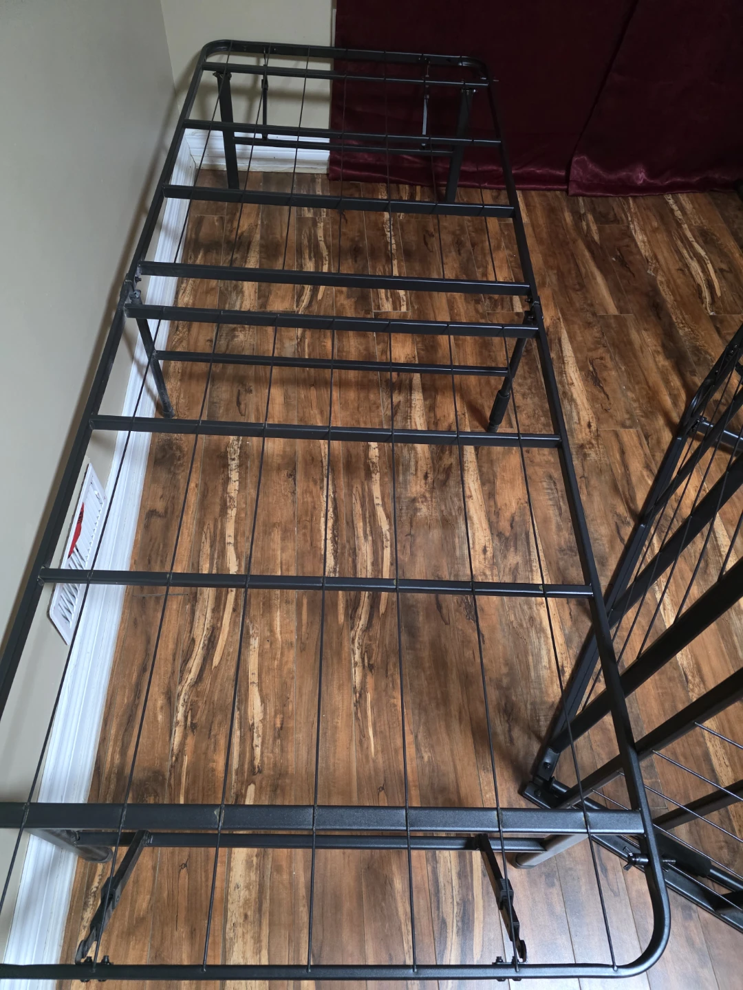 Black Metal Bed Frame - photo 4