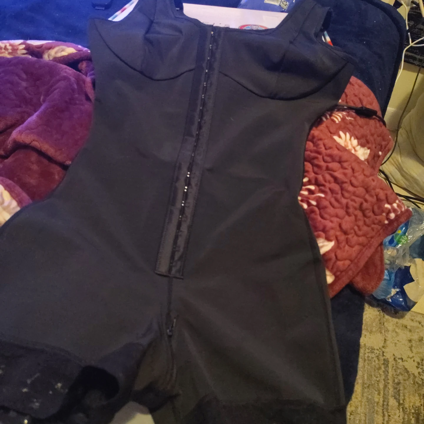 Shapewear Bodysuit - Black, Size M - photo 2