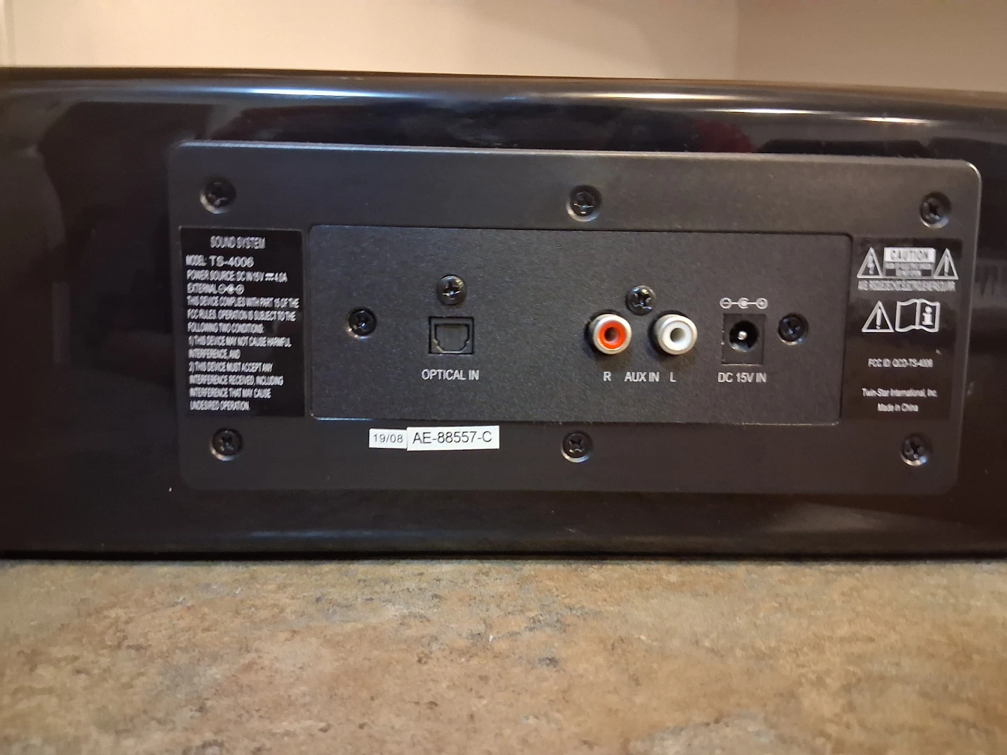 Aura Sound TS-4006 Soundbar - photo 3