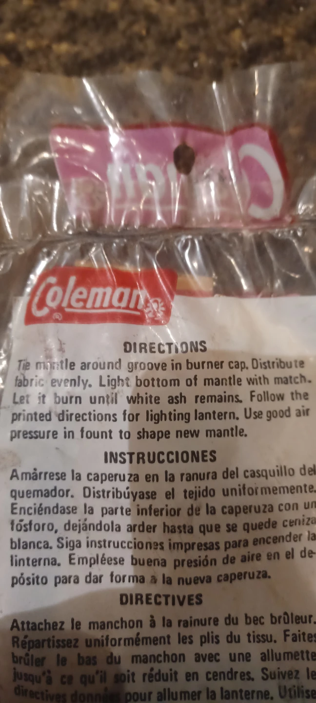 Coleman mantles - photo 3