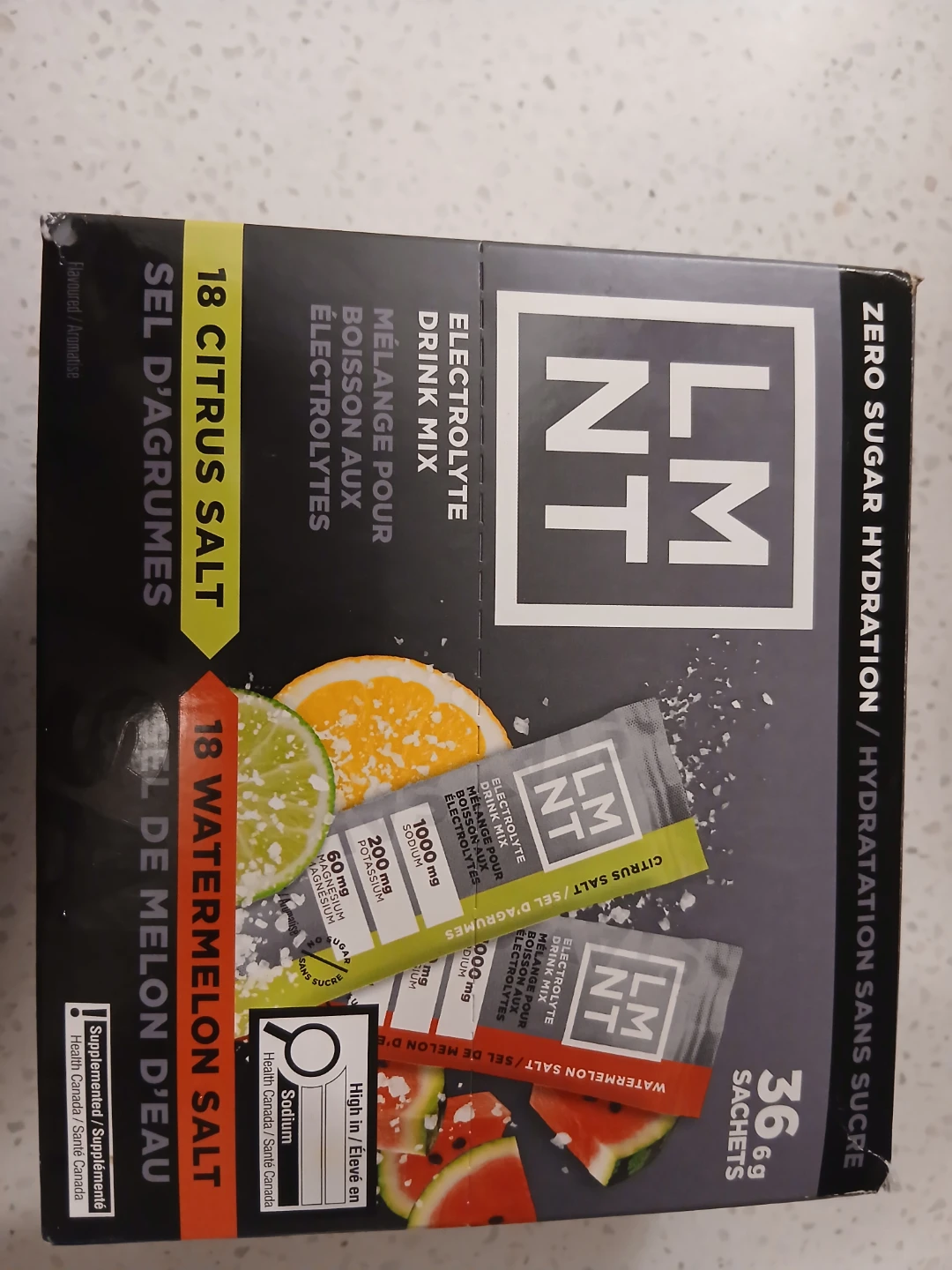 ⚽️LMNT Electrolyte Drink Mix (36 Sachets)