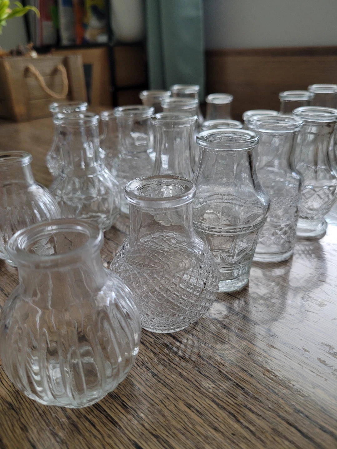 20 Assorted Small Glass Bud Vase - photo 2
