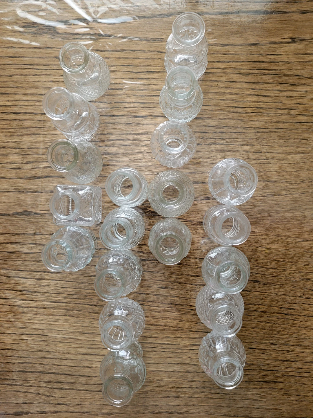20 Assorted Small Glass Bud Vase - photo 3