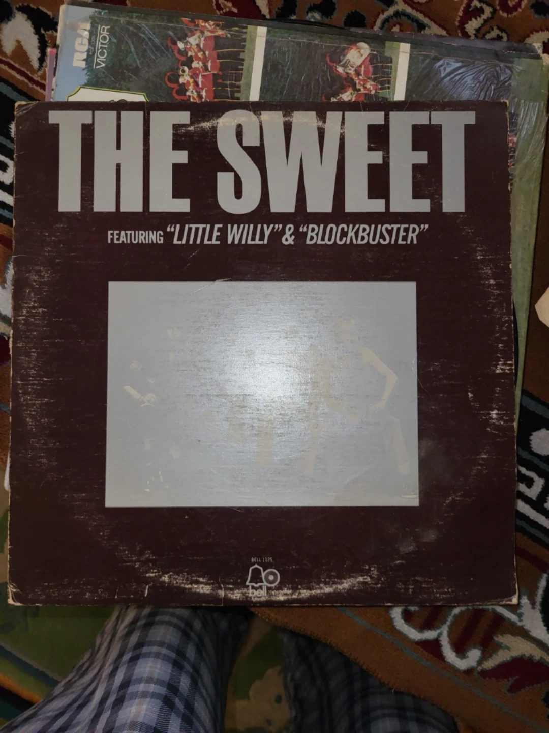 ⚽️The Sweet Featuring Little Willy & Blockbuster Vinyl Record