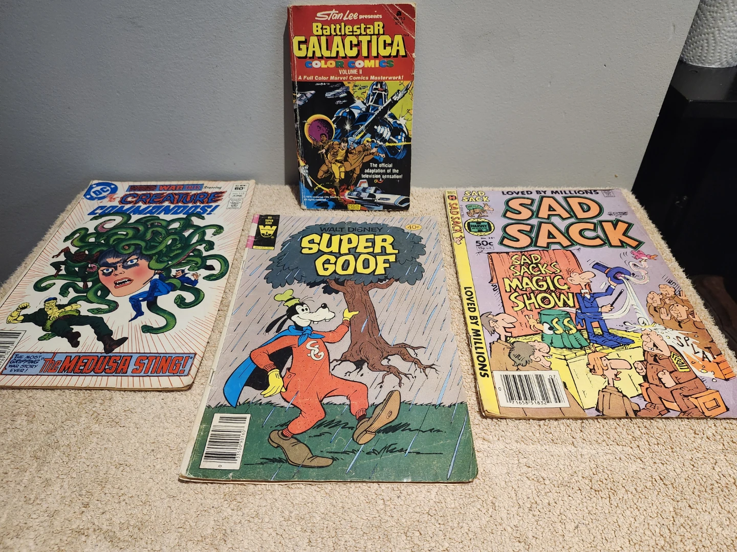 Walt Disney Super Goof Comic Book and bonus comics
