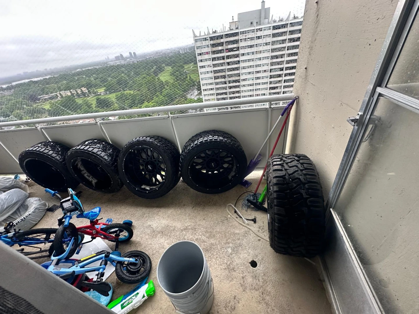 5 x Raptor Tires with Rims