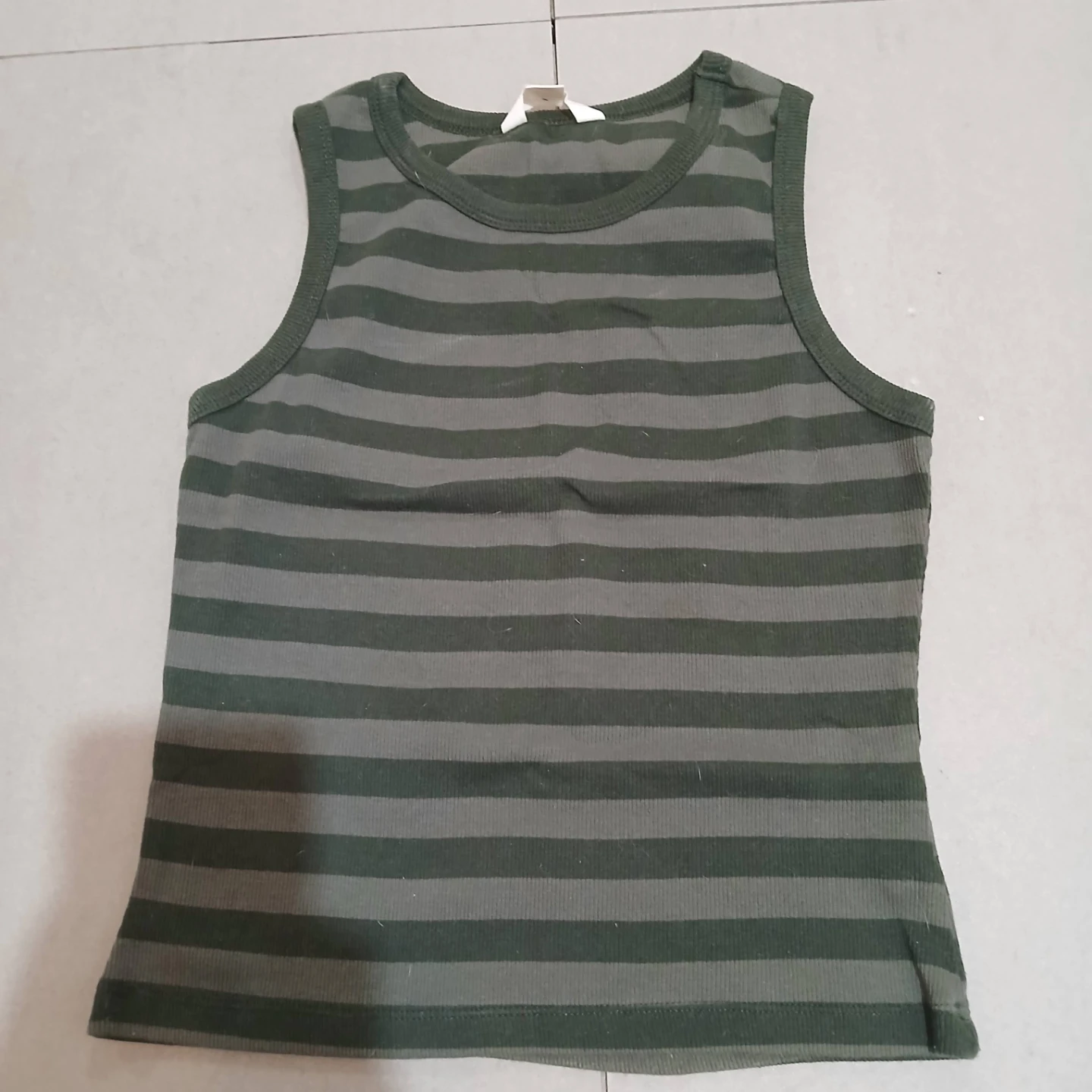 ⚽ Striped Tank Top