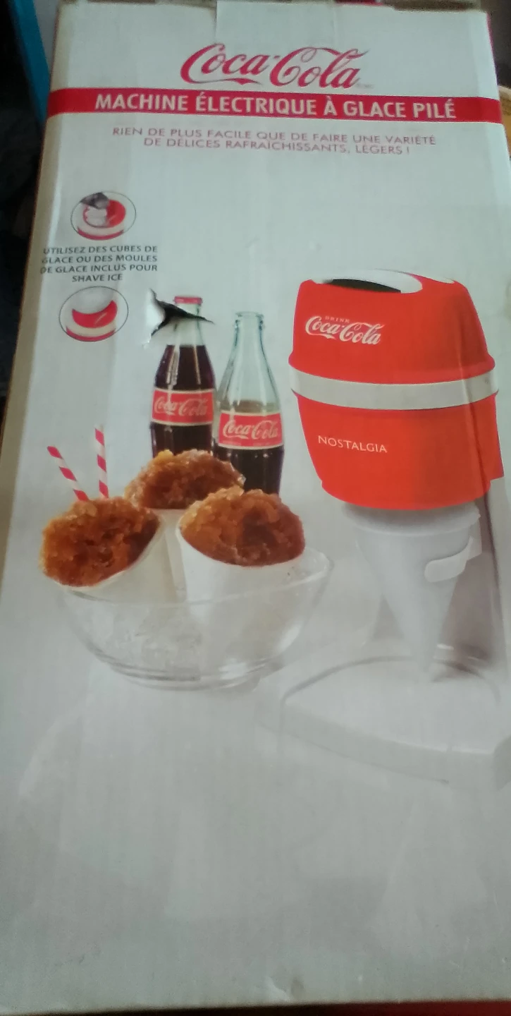 Coca-Cola Electric Shave Ice Maker