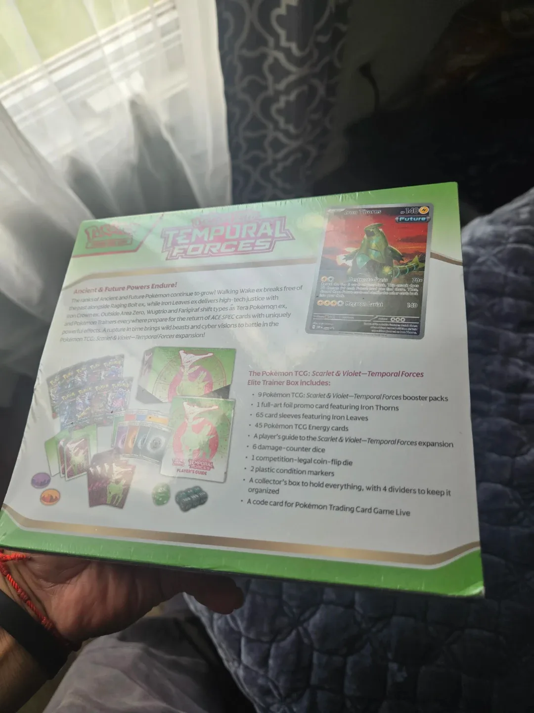 Pokemon Scarlet & Violet Temporal Forces Elite Trainer Box - photo 5