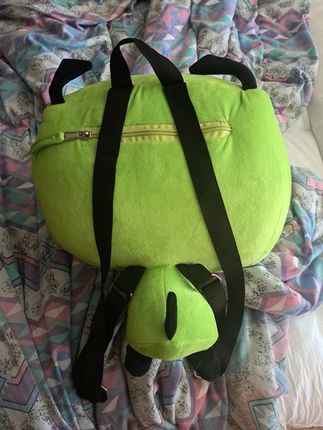Green Gir Plush Backpack - photo 2