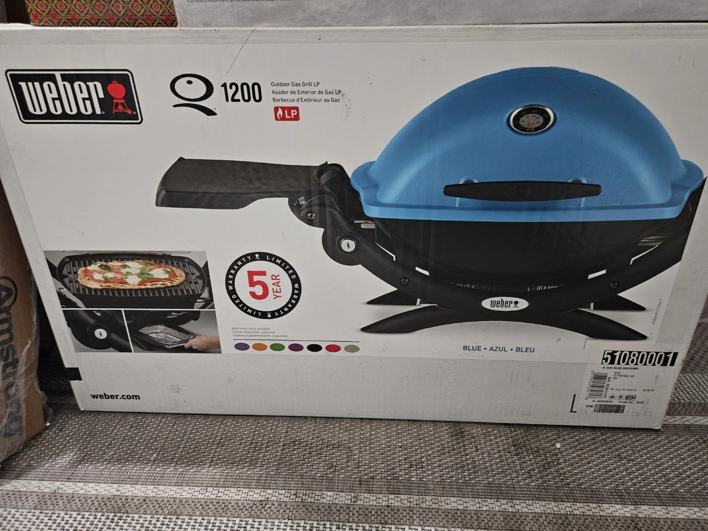 Weber Q1200 BBQ