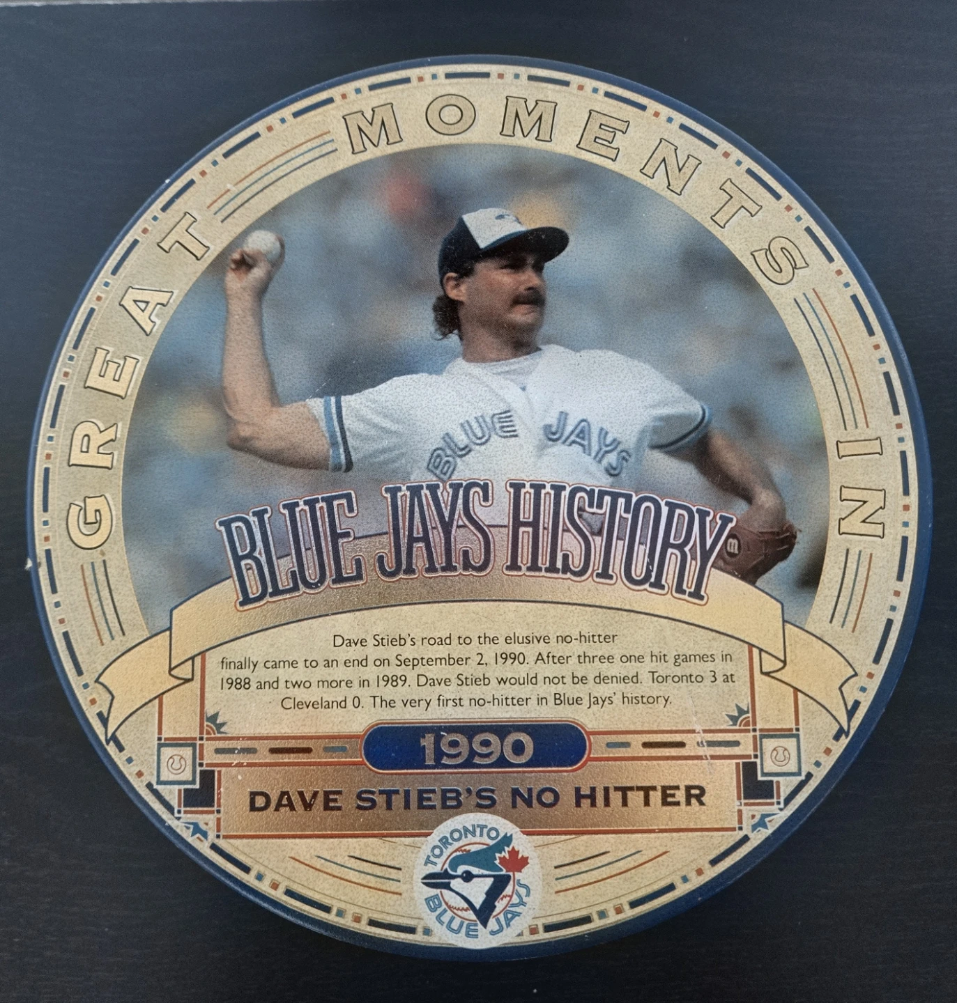 Vintage 1983 Blue Jays Yearbook+1990 D. Stieb Tin - photo 2