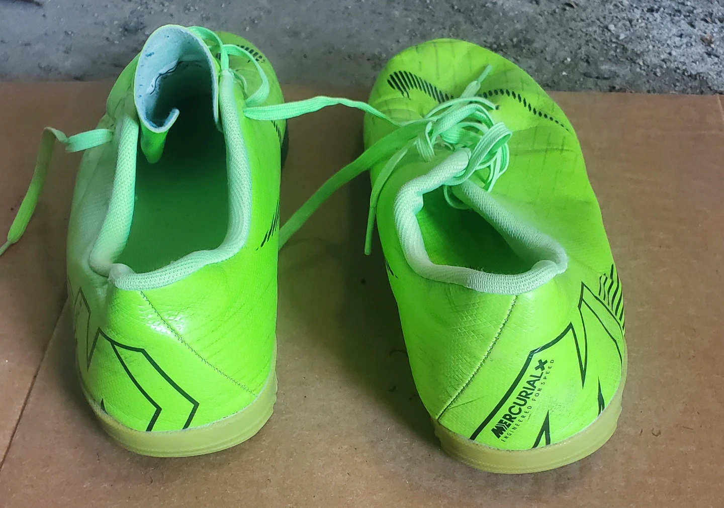 Nike Soccer Cleats - Neon Green - photo 4