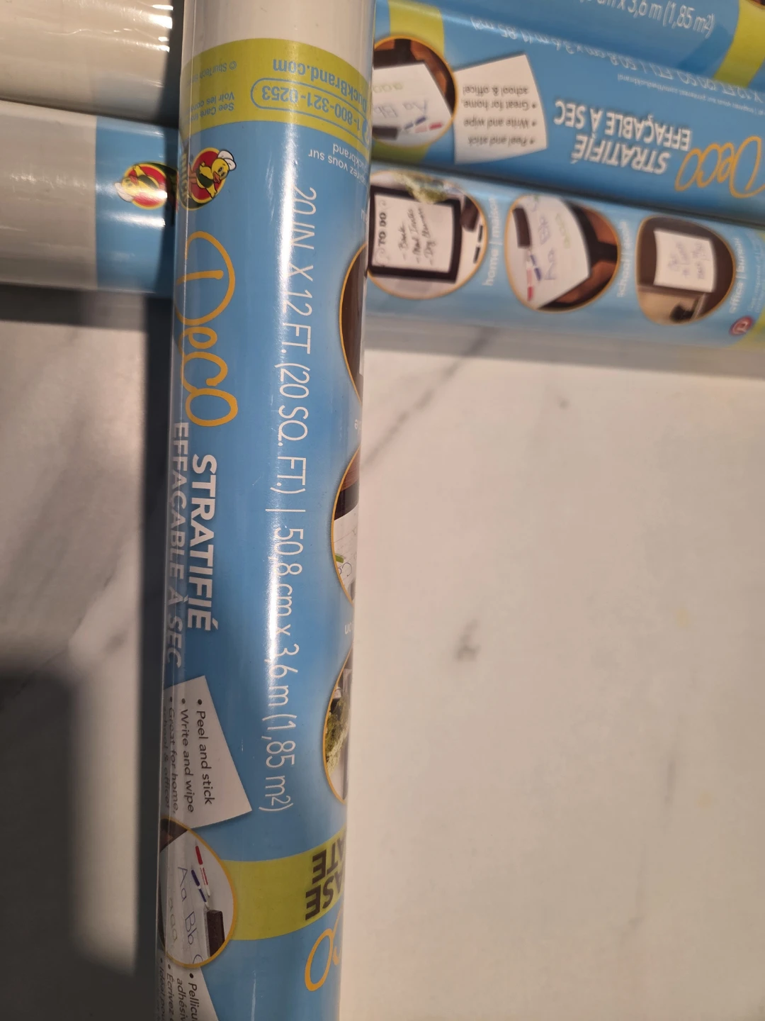 Deco Dry Erase Laminate Rolls (7 total) - photo 2