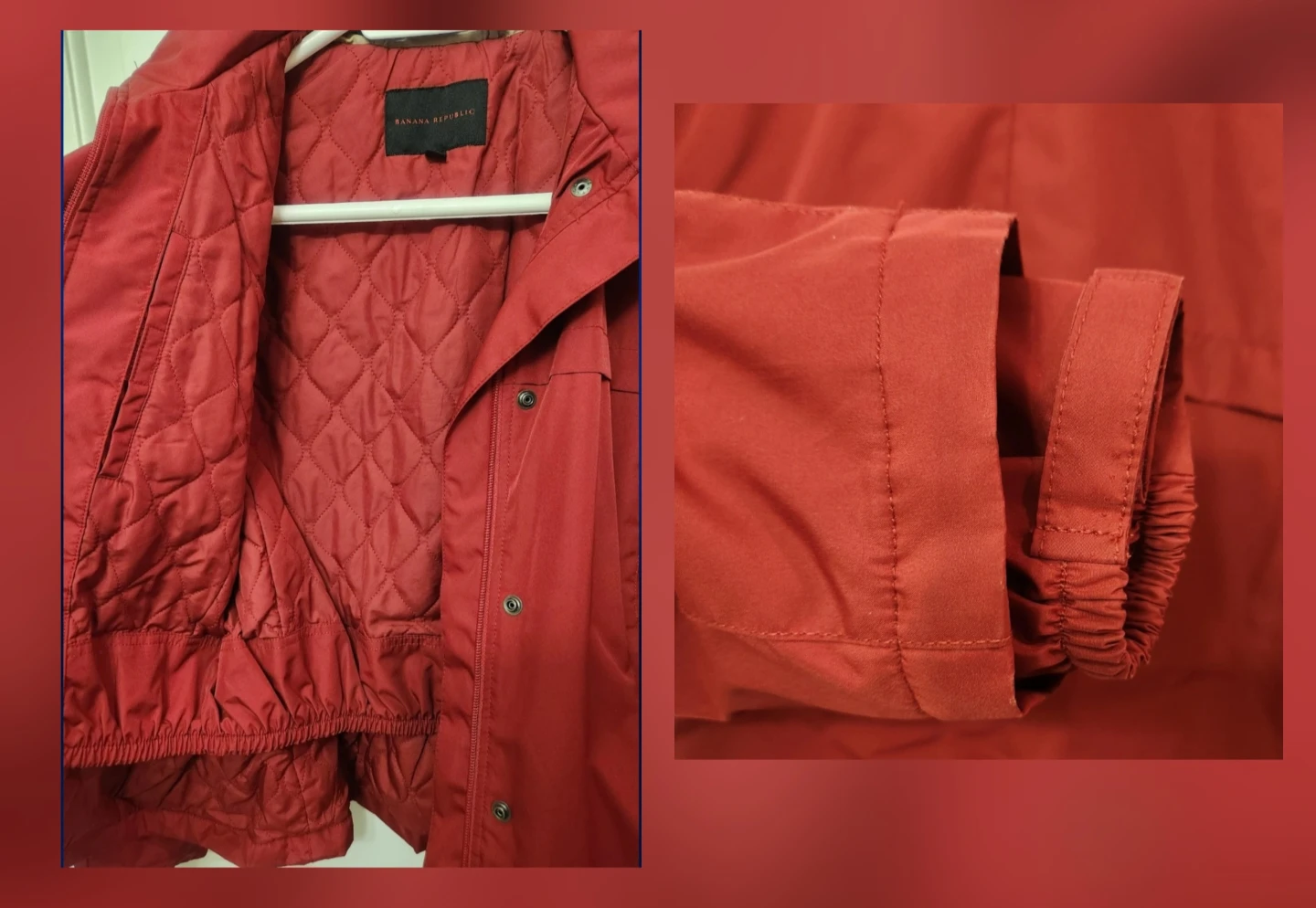 ⚽ Banana Republic Red Jacket - photo 3
