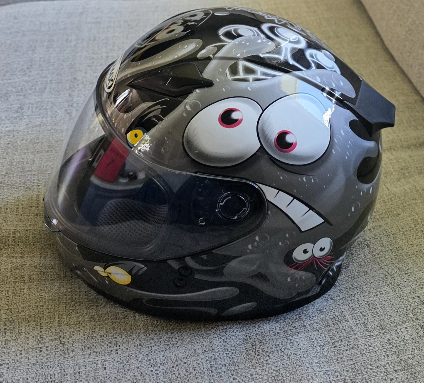 GMAX GM49Y Full Face Moto Slimed TC2 Youth HELMET 3-7yr Old