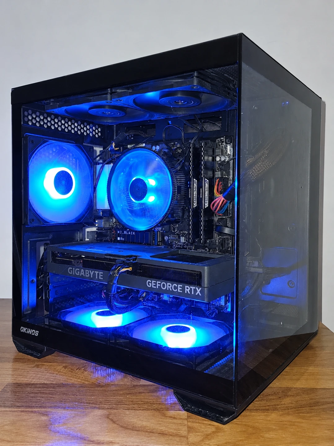 Gaming PC Computer with RTX 4060 TI GPU + Ryzen 7 5800 XT CPU