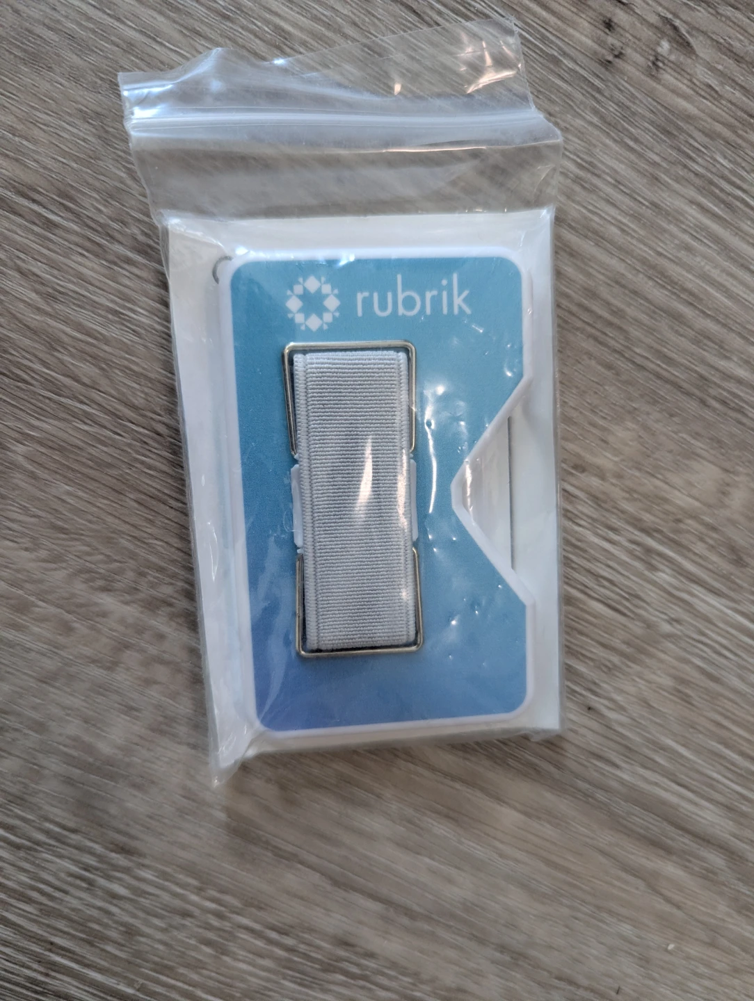 ⚽ Rubrik Grey Elastic Strap