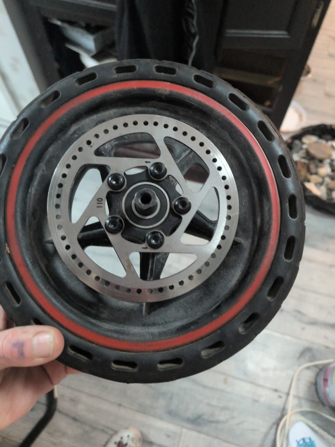 Electric Scooter Wheel with Disc Brake ⚽