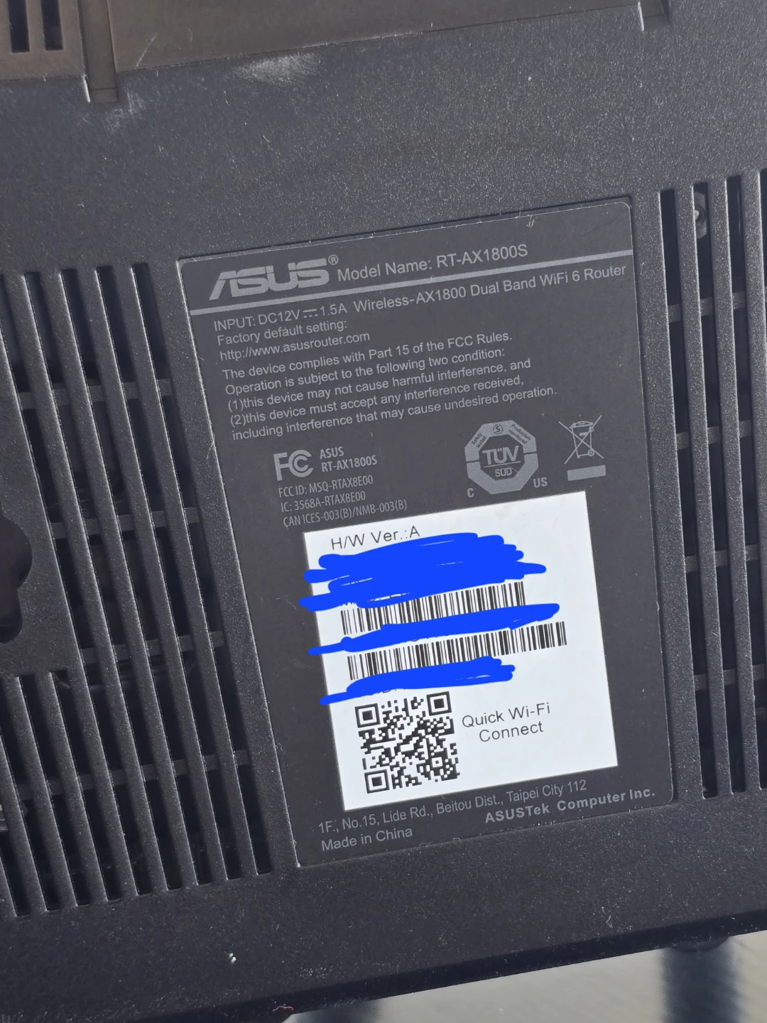 ASUS RT-AX1800S Dual Band WiFi 6 Router - photo 3