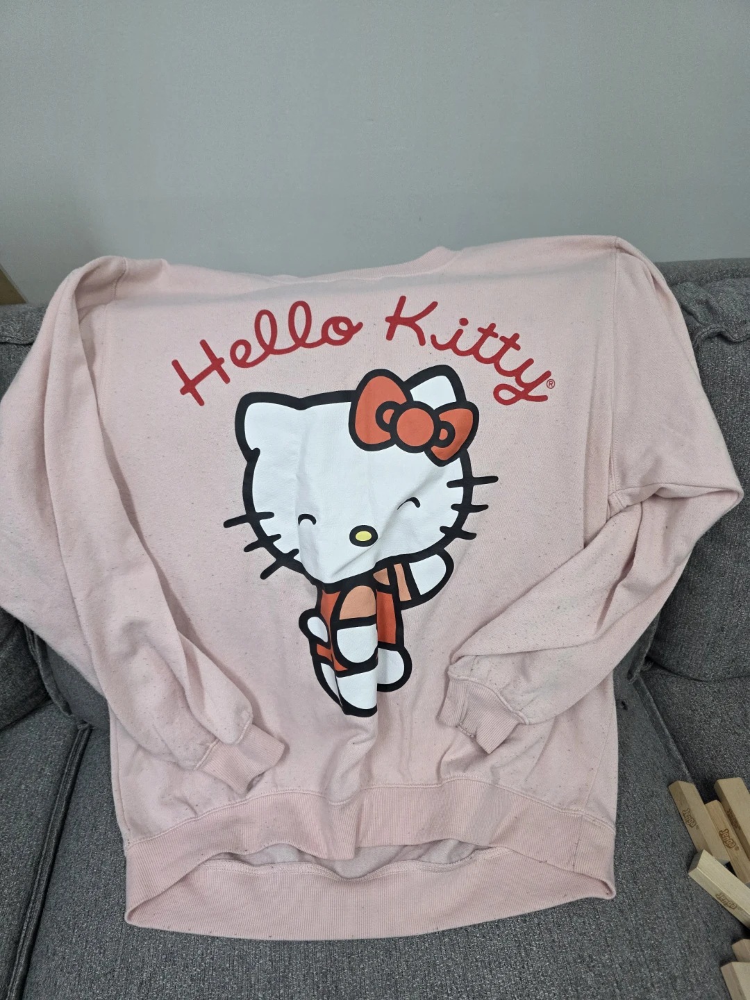 Hello Kitty Pink Crewneck Sweatshirt