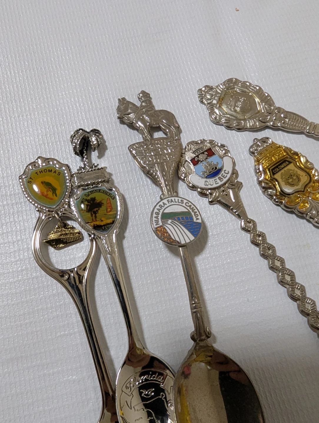 Souvenir Collector Spoons Set