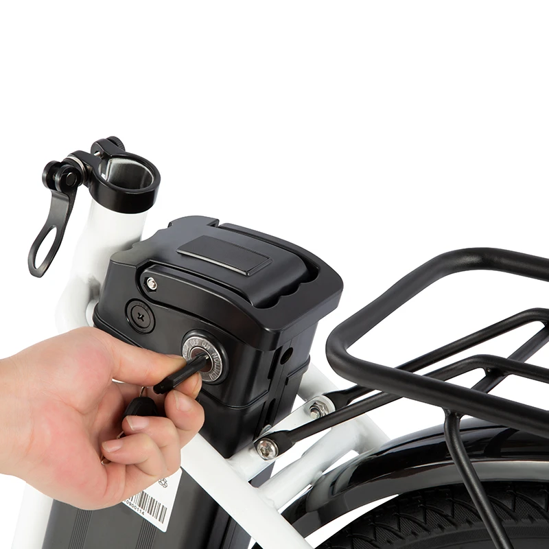 Father's day sale Electric Cruiser Bike with Basket - photo 2