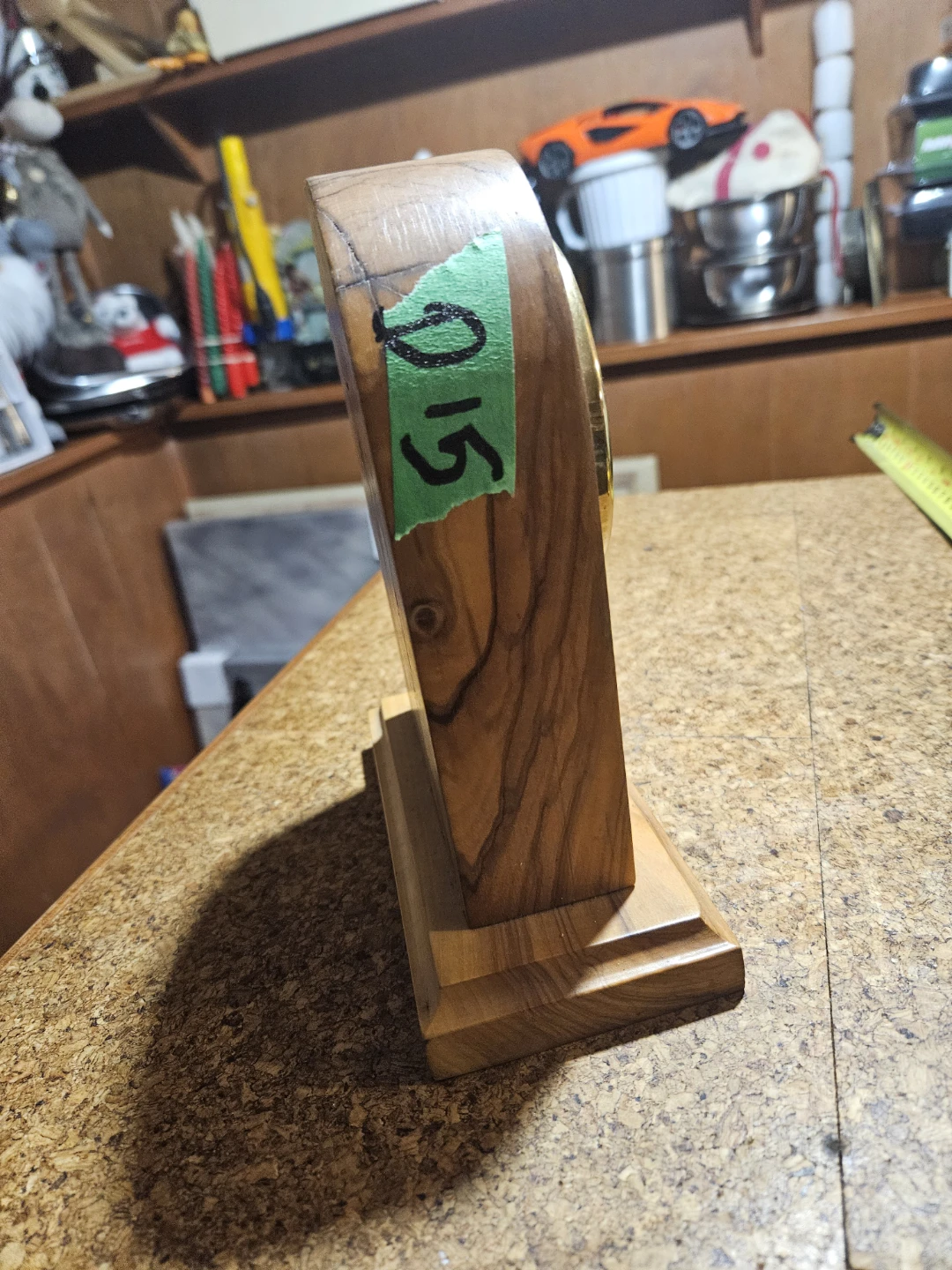 Wooden Barometer and Thermometer - photo 4
