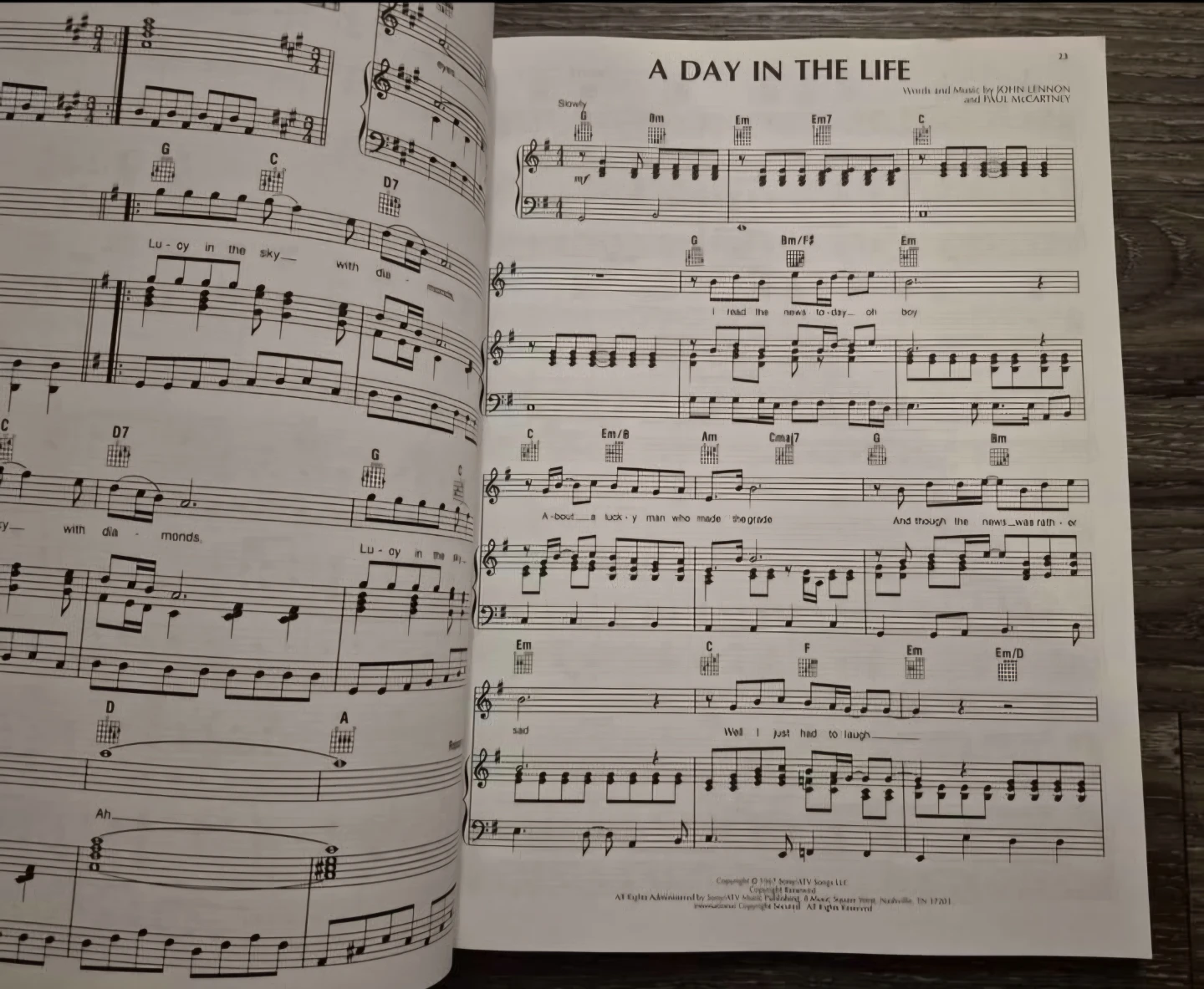 The Beatles / 1967-1970 Piano Vocal Guitar Sheet Music - photo 4