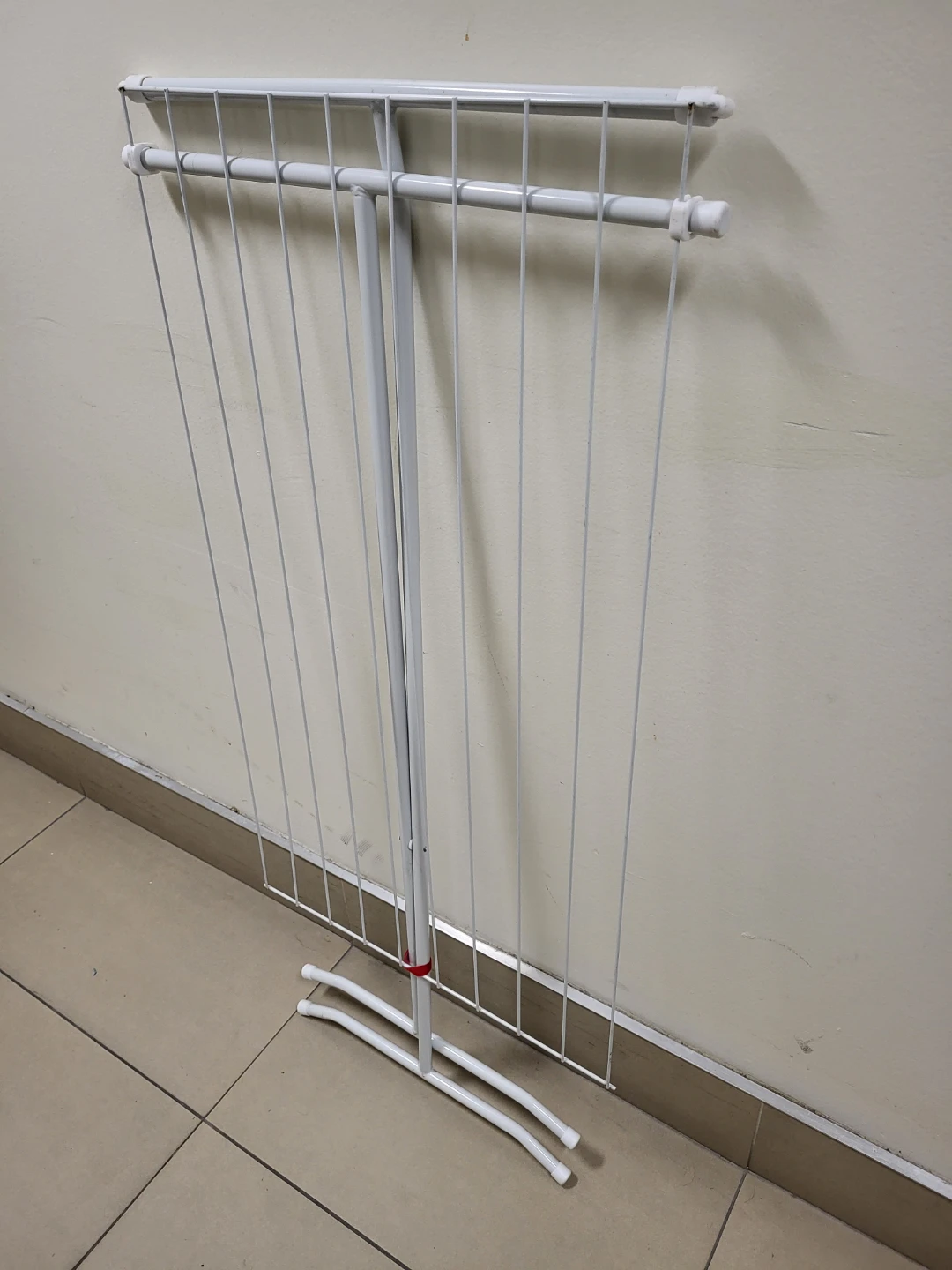 Folding Clothes Drying Rack – Space-Saving T-Bar Design - photo 2