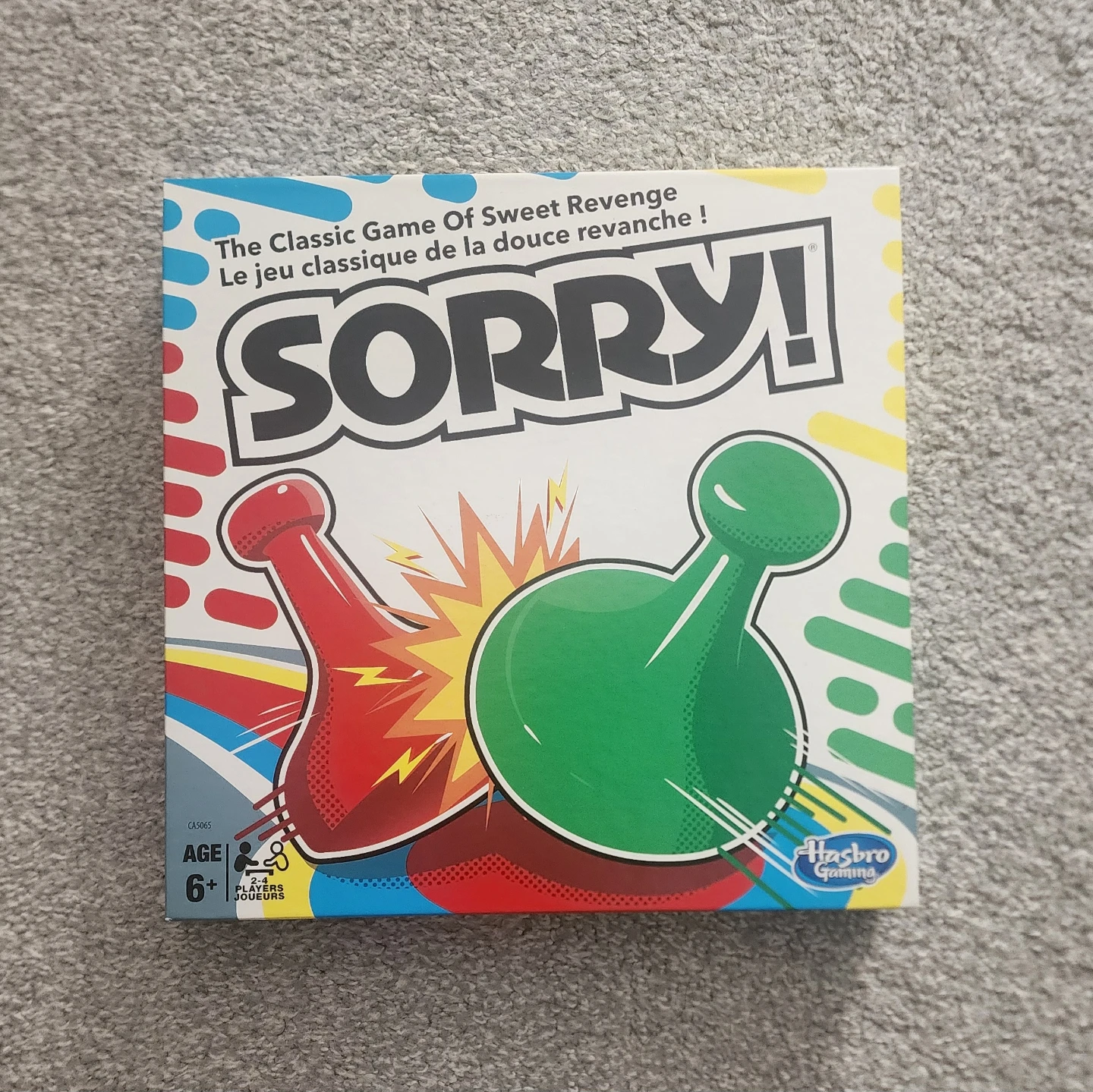 Sorry! The Classic Game Of Sweet Revenge Board Game