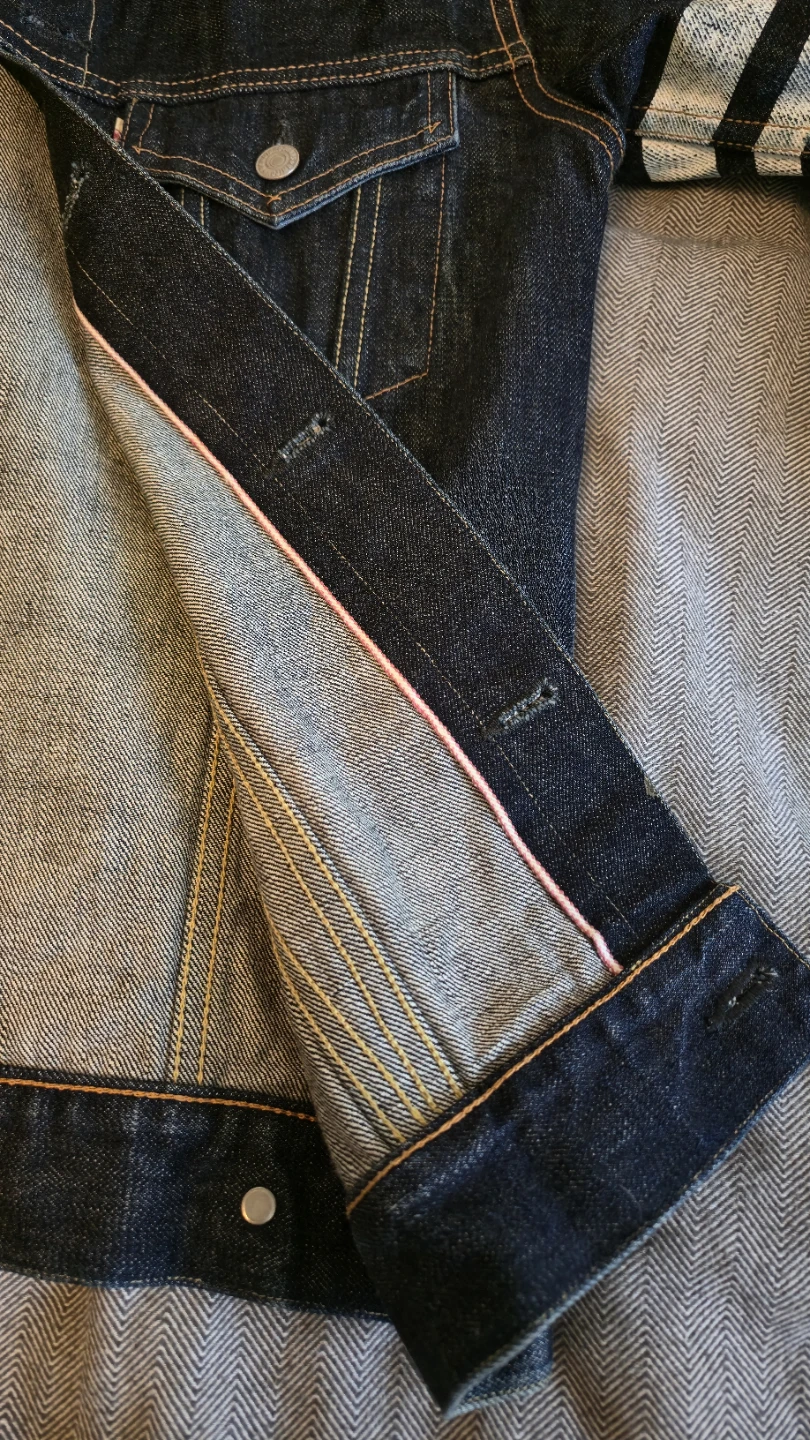MOMOTARO JEANS 3105SP 3rd Type Denim Jacket Size 38 - photo 4