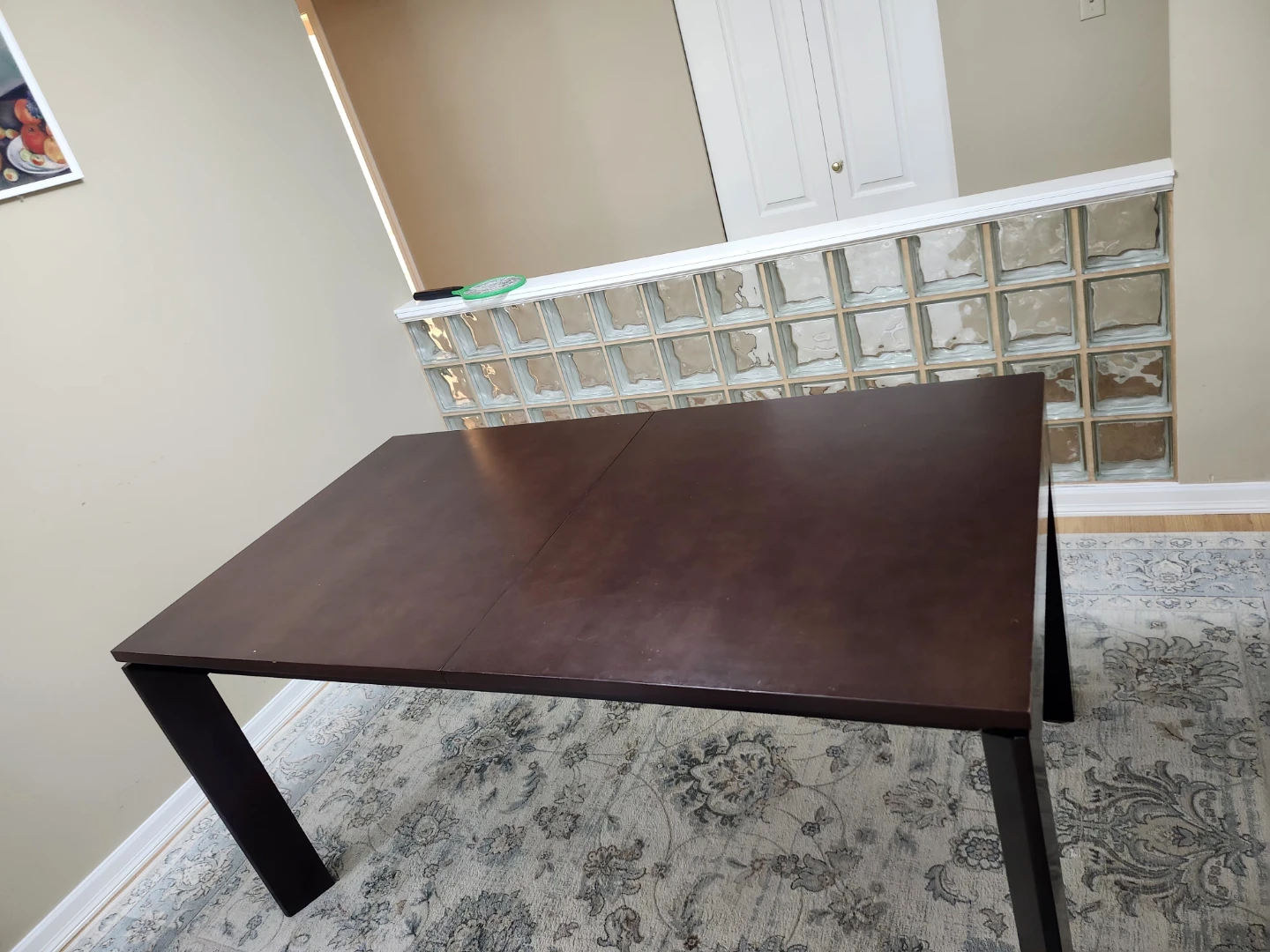 Dark Brown Dining Table