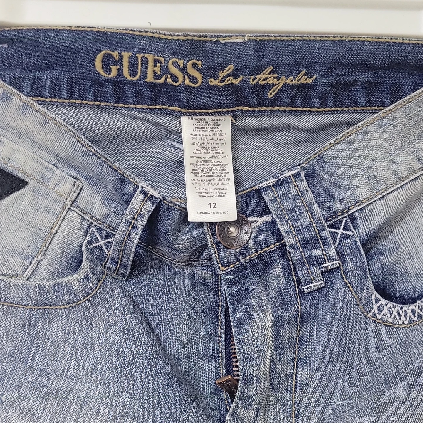 Guess Los Angeles KIDS Jeans Size 12 - photo 3