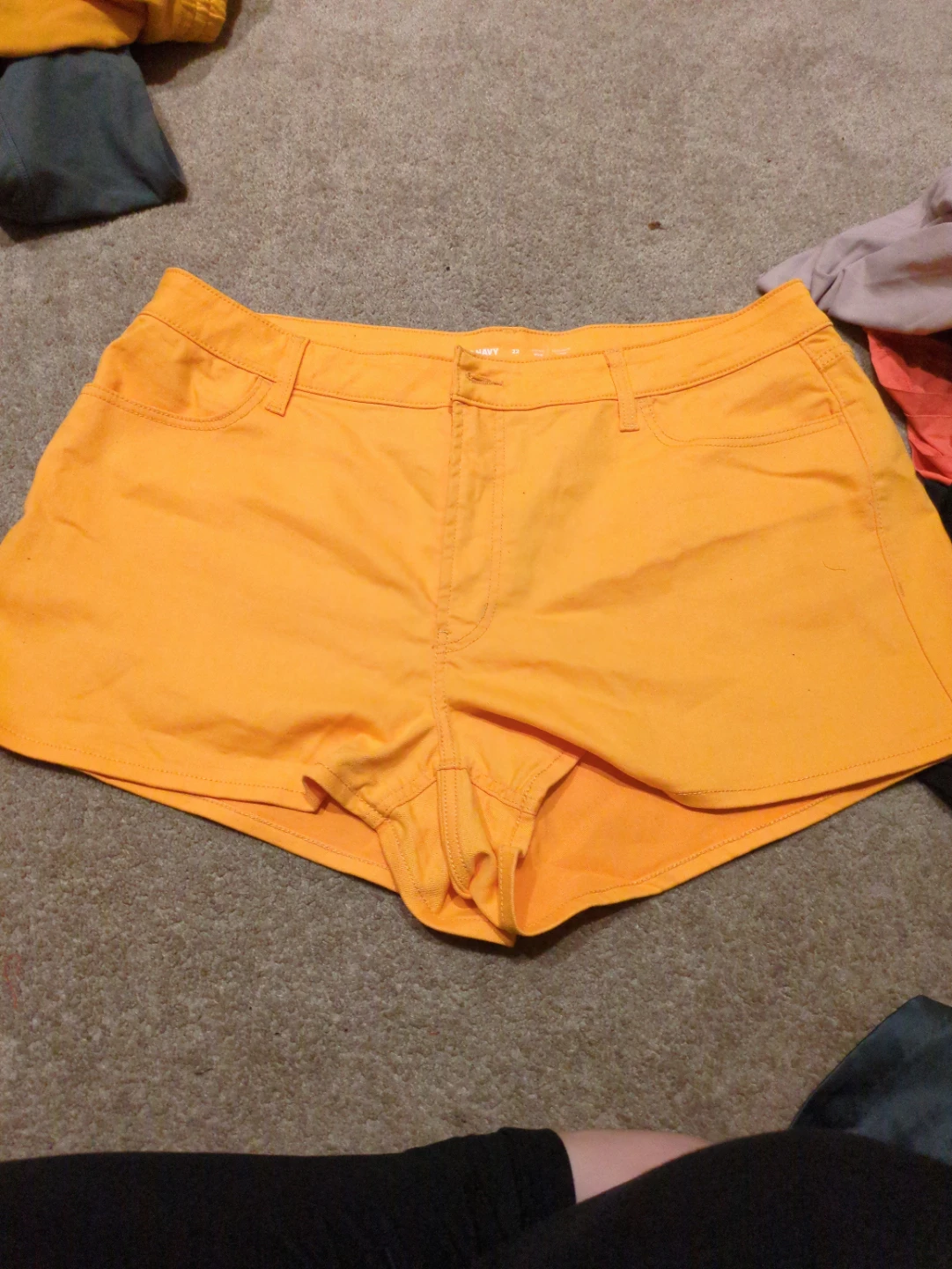 Old Navy Orange Shorts Size 22