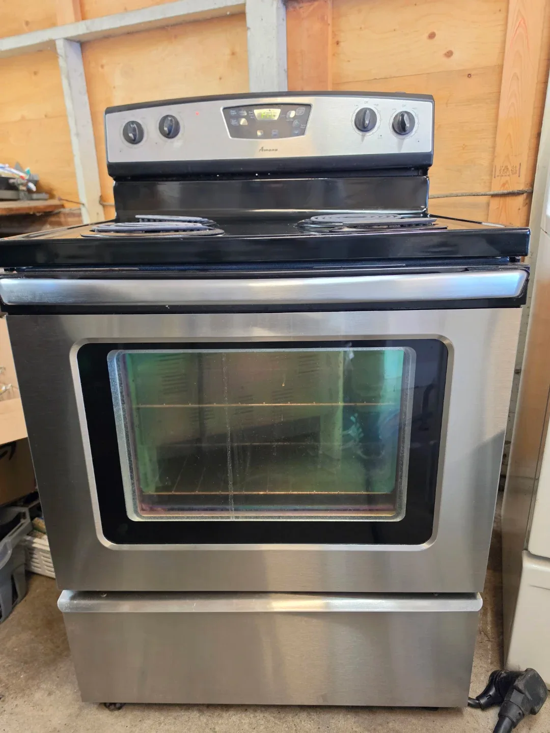 Amana Stainless Steel Electric Coil Range 30" - Delivery - photo 2