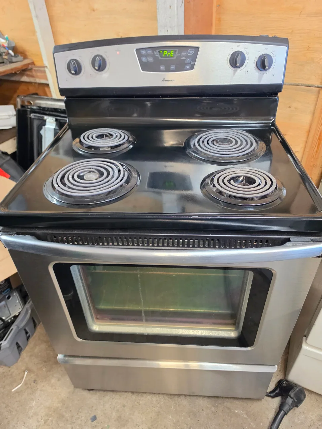 Amana Stainless Steel Electric Coil Range 30" - Delivery - photo 3